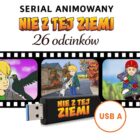 Okładka: Nie z Tej Ziemi, komplet 26 odcinków, pendrive czarny USB-A