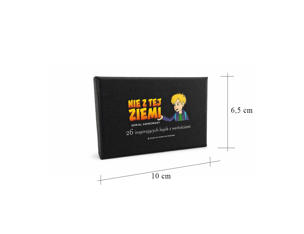 Pendrive Nie z Tej Ziemi w pudełku o wymiarach 10 na 6,5 cm