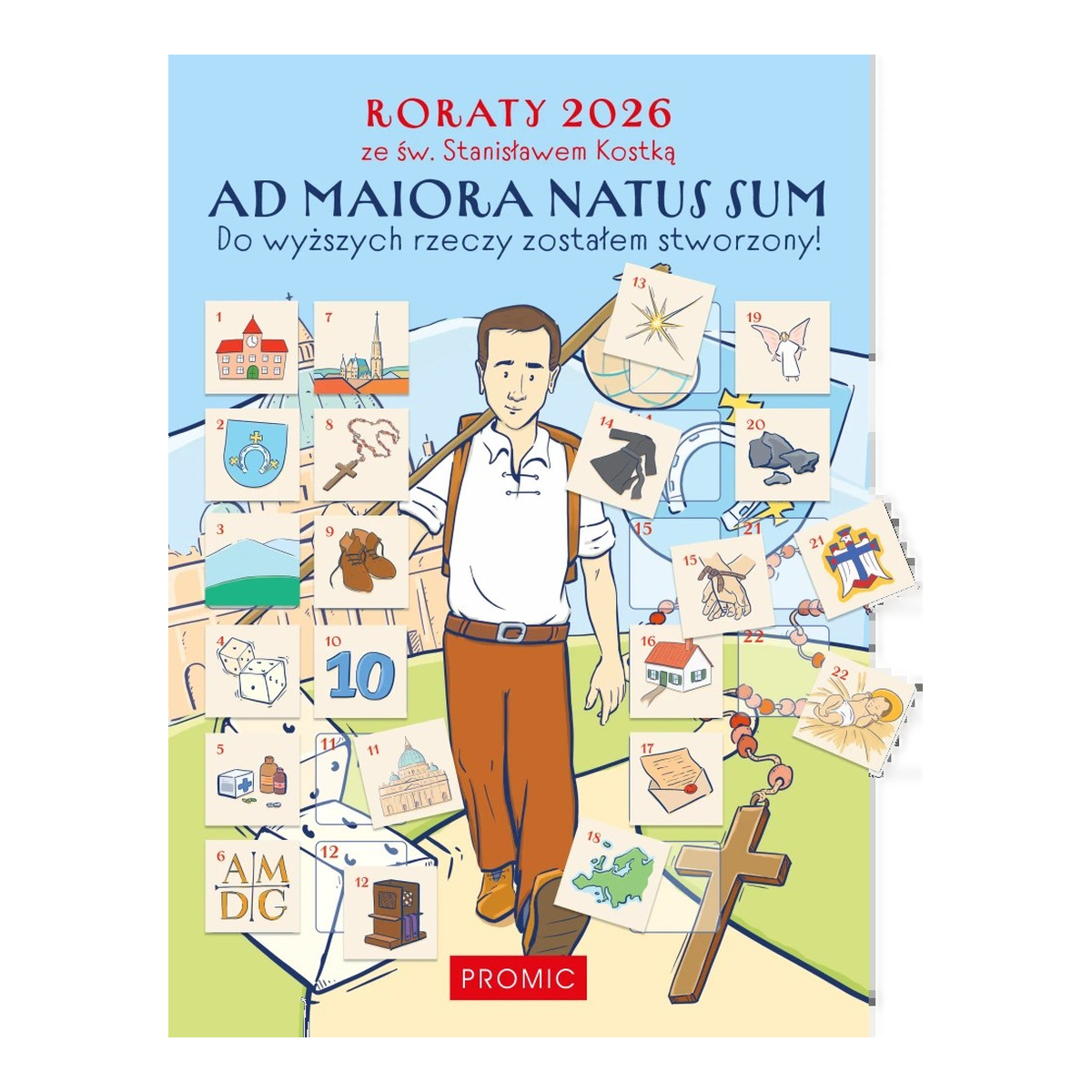 Roraty 2026 – plansza z naklejkami Roraty 2026 – plansza z naklejkami